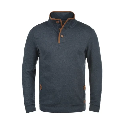 Abbildung von Blend Troyer Achlias Sweatshirt, Herren, Größe: XXL, Navy