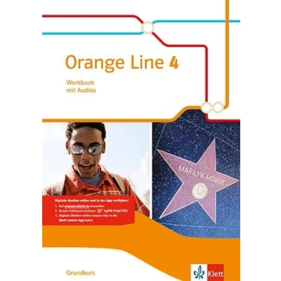 Abbildung von Orange Line 4 Grundkurs: Workbook mit Audios Klasse 8 (Orange Line. Ausgabe ab 2014)