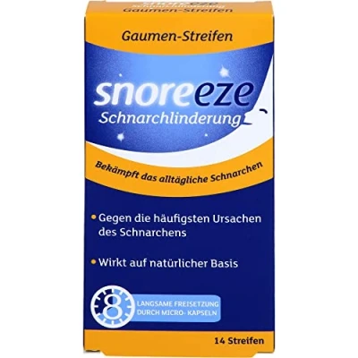 Abbildung von Snoreeze Schnarchlinderung Gaumen Streifen