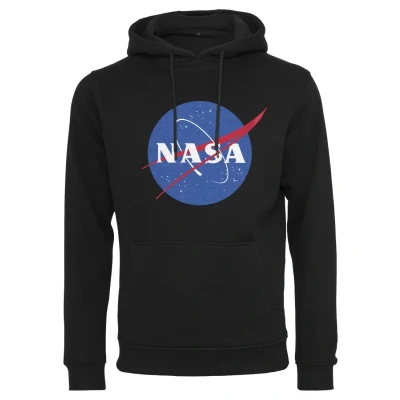 Abbildung von Mister Tee NASA Hoody Kapuzenpullover, Herren, Größe: Small, Black