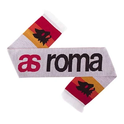 Abbildung von AS Roma Herren Retro Schal, weiß, Einheitsgröße