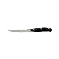 Abbildung von Victorinox Grand Maître, Profi Officemesser, Extra Scharfe Klinge, gerader Schliff, 10 cm, Kunststoffgriff, Rostfreier Stahl, schwarz