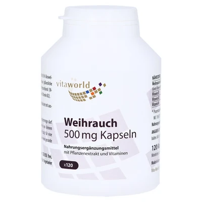 Abbildung von Weihrauch 500 mg Kapseln 120 St