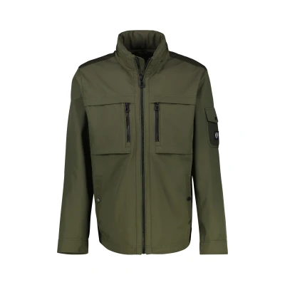 Abbildung von LERROS Outdoorjacke &quot;LERROS Shell Blouson mit Kapuze&quot;, Kapuze, Wasser und windabweisend, atmungsaktiv