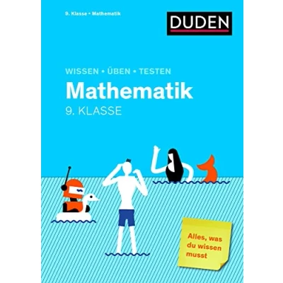 Abbildung von wissen Üben Testen: Mathematik 9. Klasse: Alles, was du musst!