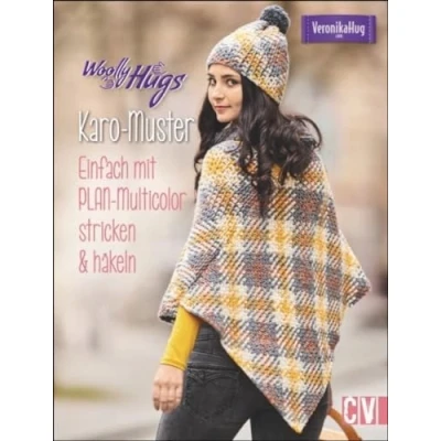 Abbildung von Woolly Hugs Karo Muster: Einfach mit PLAN Multicolor stricken &amp; häkeln