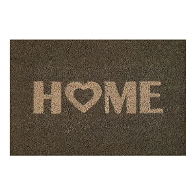 Abbildung von Fußmatte Kokos Home Heart, Andiamo, rechteckig, Höhe: 15 mm, Schmutzfangmatte, Kokosmatte, mit Spruch, In und Outdoor geeignet