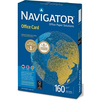 Abbildung von Navigator Office Card A3 160g/qm weiß VE=250 Blatt