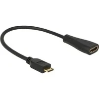 Abbildung von Kabel HDMI mini C Stecker &gt; A Buchse, Adapter