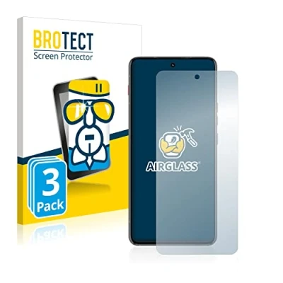 Abbildung von BROTECT Schutzglas für Motorola ThinkPhone (3 Stück) Schutzfolie Panzer Folie Glas [Extrem Kratzfest 9H, Anti Fingerprint, Ultra Transparent]