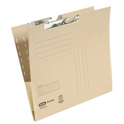 Abbildung von Elba Pendeltasche, A4, seitlich geschlossen, Recycling, naturbraun, 50 Stück