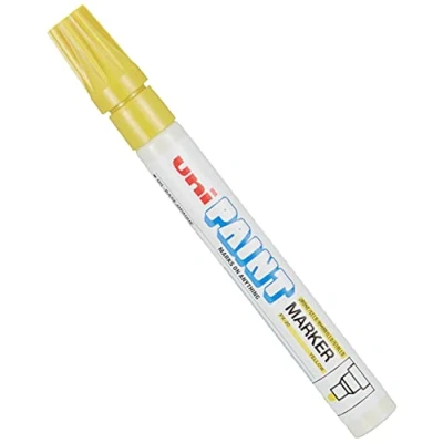 Abbildung von Uni Ball Lackmalstift PX 20 gelb