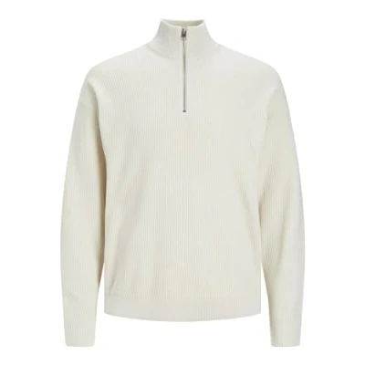 Abbildung von Jack &amp; Jones Premium Strickpullover, Herren, Größe: Large, Almond milk