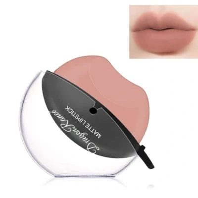Abbildung von Glänzender Lippenstift Samt Lipgloss Kosmetisch Wasserfest Antihaftbeschichtet Langanhaltend Lippen Make Up Für Frauen Kinder