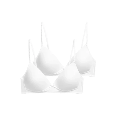 Abbildung von Next 2 PACK Bügel BH für Kinder, Größe: 60xAA, White