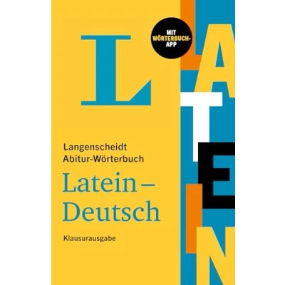 Abbildung von Langenscheidt Abitur Wörterbuch Latein: Latein Deutsch mit App