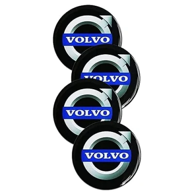 Abbildung von 4 Stück Auto Nabendeckel Radmittenkappen für Volvo S90 V90 XC90 V70 C70 C30, Nabenkappen Radnabenkappen Staubschutzabdeckung Radnabenabdeckung Wasserdicht Zubehör,B 54mm