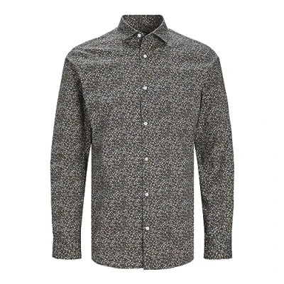Abbildung von Jack &amp; Jones Premium Jprblablackpool Strech LS SN Hemd, Herren, Größe: Small, Emperador
