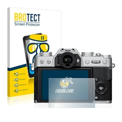Abbildung von BROTECT Schutzglas für Fujifilm X T20 Schutzfolie Panzer Folie Glas [Extrem Kratzfest 9H, Anti Fingerprint, Ultra Transparent]
