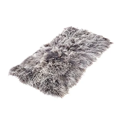Abbildung von Reissner Lammfelle Tibet Lammfell Auflage TP1 60x120cm Farbe grau/lila (Tops) JAY108