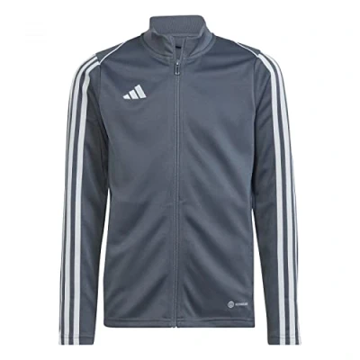 Abbildung von adidas Performance Trainingsjacke für Kinder, Größe: 152, Grau