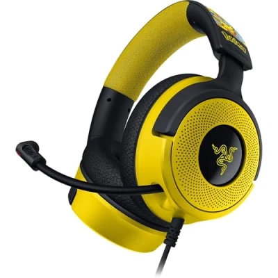 Abbildung von Razer Kraken V4 X Pokémon Kanto Starters Edition Kabelgebundenes Gaming Headset mit Razer™ TriForce 40 mm Treiber und ausziehbarem Mikrofon