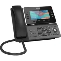 Abbildung von Snom D862 IP Telefon, SIP Tischtelefon, 5&quot; IPS Farbdisplay 1280 x 720 Pixel, 12 Ident,39/8 Programmierbare Funktionstasten, USB, WiFi NFC, Bluetooth, 3 Jahre Herstellergarantie, Schwarz, 00004535