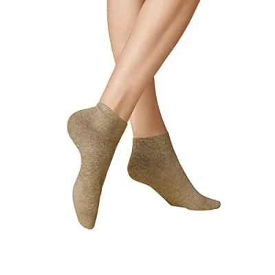 Abbildung von KUNERT Damen Sneaker Socken Liz antirutsch Beige mel. 8320 35 38