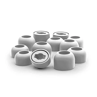 Abbildung von Okuli 12 x Silikon Ohrstöpsel Ohrhörer Gummi Tipps Für Samsung Galaxy Buds Pro 1 Kopfhörer in Weiß