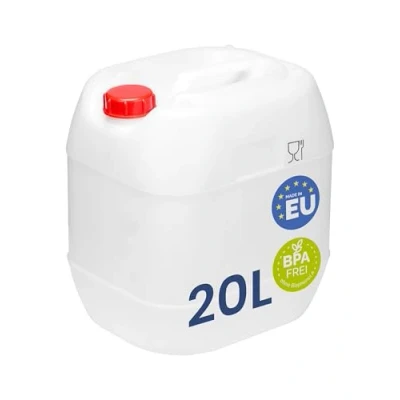Abbildung von Garronda Kanister 20L Wasserkanister BPA frei Wasserbehälter Weiß GD 0082 (1 St), für Lebensmittel und Chemikalien