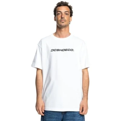 Abbildung von DC Shoes Whereabouts Tshirt print, Herren, Größe: Medium, Wbb white