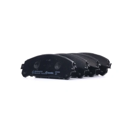 Abbildung von BREMBO P 83 145 Bremsbelagsatz exkl. Verschleißwarnkontakt mit Zubehör TOYOTA: Highlander II, III SUV, RAV4 V, LEXUS: NX, RX III, ES VI