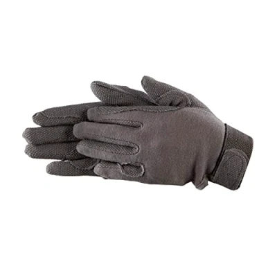 Abbildung von Pfiff 011318 Unisex Handschuhe Baumwolle , Reithandschuhe, grau (Grau), L