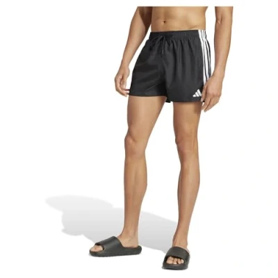 Abbildung von adidas Sportswear Stripes Badeshorts, Herren, Größe: 4XL, Black white