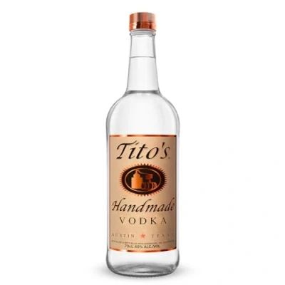 Abbildung von Tito&#039;s Handmade Vodka 40% vol., 6 fach destilierter Wodka aus 100% Mais, Vodkamarke Nr. 1 in den USA (1 x 0.7 l)