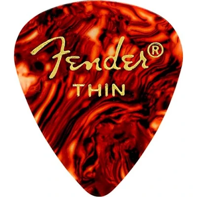 Abbildung von Fender 451 Classic Pick Pack Shell dünn (Set von 12 Picks)