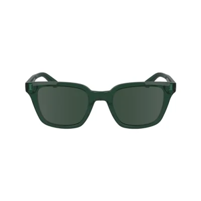 Abbildung von Calvin Klein Unisex CK24506S 300 Gläser SONNENBRILLEN Bio Injekt Grün Quadratisch Normal