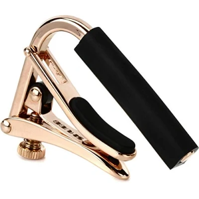 Abbildung von SHUBB C1RG Royale, Kapodaster für Gitarre mit Stahlsaiten, Roségold