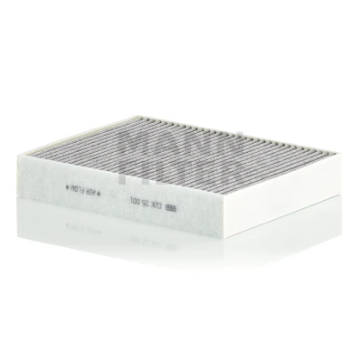 Abbildung von MANN FILTER CUK 25 001 Innenraumfilter Aktivkohlefilter 248 198 41 BMW: 2 Coupe, 4 Cabrio, 3 Limousine, ALPINA: D3 Touring, B3 B4 Coupe