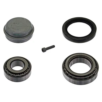 Abbildung von FEBI BILSTEIN 38374 Radlagersatz Vorderachse links, rechts mit Fettkappe, Schraube, Wellendichtring 68, 52 Kegelrollenlager