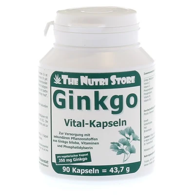 Abbildung von Ginkgo Biloba 350 mg vegetarische Kapsel 90 St