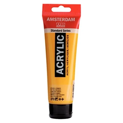 Abbildung von Amsterdam Standard Serie Acryl Tube 120 ml Azo Gelb Deep 270