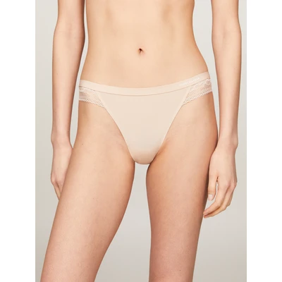 Abbildung von Tommy Hilfiger Thong String, Damen, Größe: Large, Misty blush