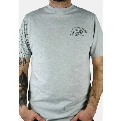 Abbildung von Forsberg Tshirt print, Herren, Größe: 3XL, Hellgrau melange