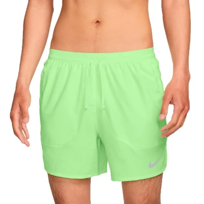 Abbildung von Nike Performance Stride kurze Sporthose, Herren, Größe: Medium, Barely volt/reflective silver