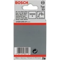 Abbildung von Bosch Accessories Professional Zubehör 2609200211 Feindrahtklammer Typ 53 11,4 x 0,74 10 mm