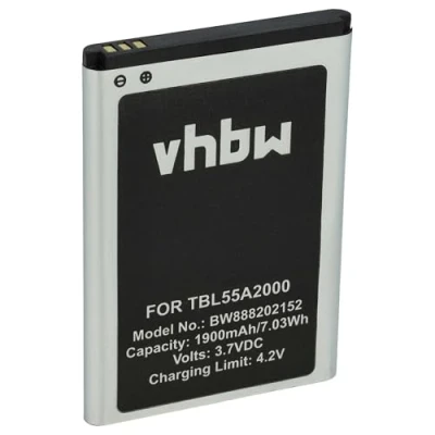 Abbildung von vhbw Akku Ersatz für TP Link TBL55A2000, TBL 55A1800 Router Modem Hotspots (1900 mAh, 3,7 V, Li Polymer)