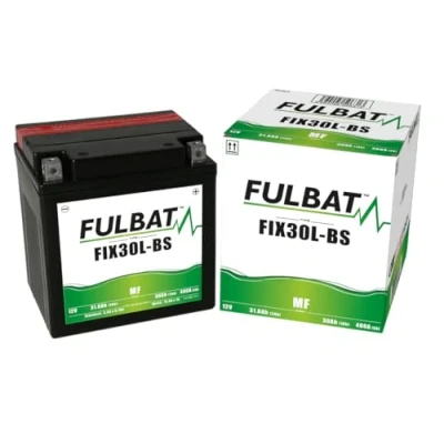 Abbildung von Batterie FULBAT AGM YIX30L BS 12V 30Ah 385A Länge: 165 x Breite: 125 Höhe: 175 (mm)