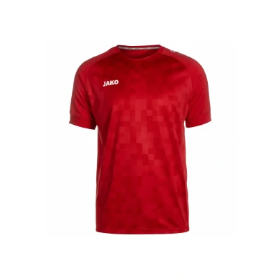 Abbildung von JAKO Pixel KA Tshirt print, Herren, Größe: Small, Sportrot
