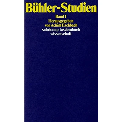 Abbildung von Bühler Studien. Zwei Bände: Band 1 (suhrkamp taschenbuch wissenschaft)